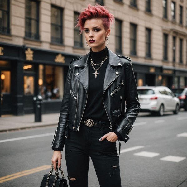 Comment intégrer des éléments de mode punk dans une tenue chic et sophistiquée?