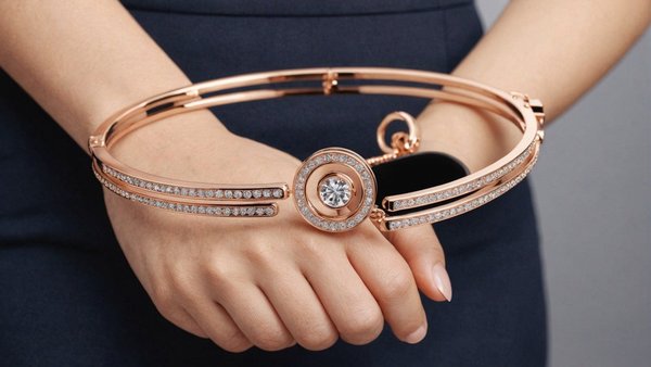 Découvrez le jonc plaqué or rose personnalisé pour femmes